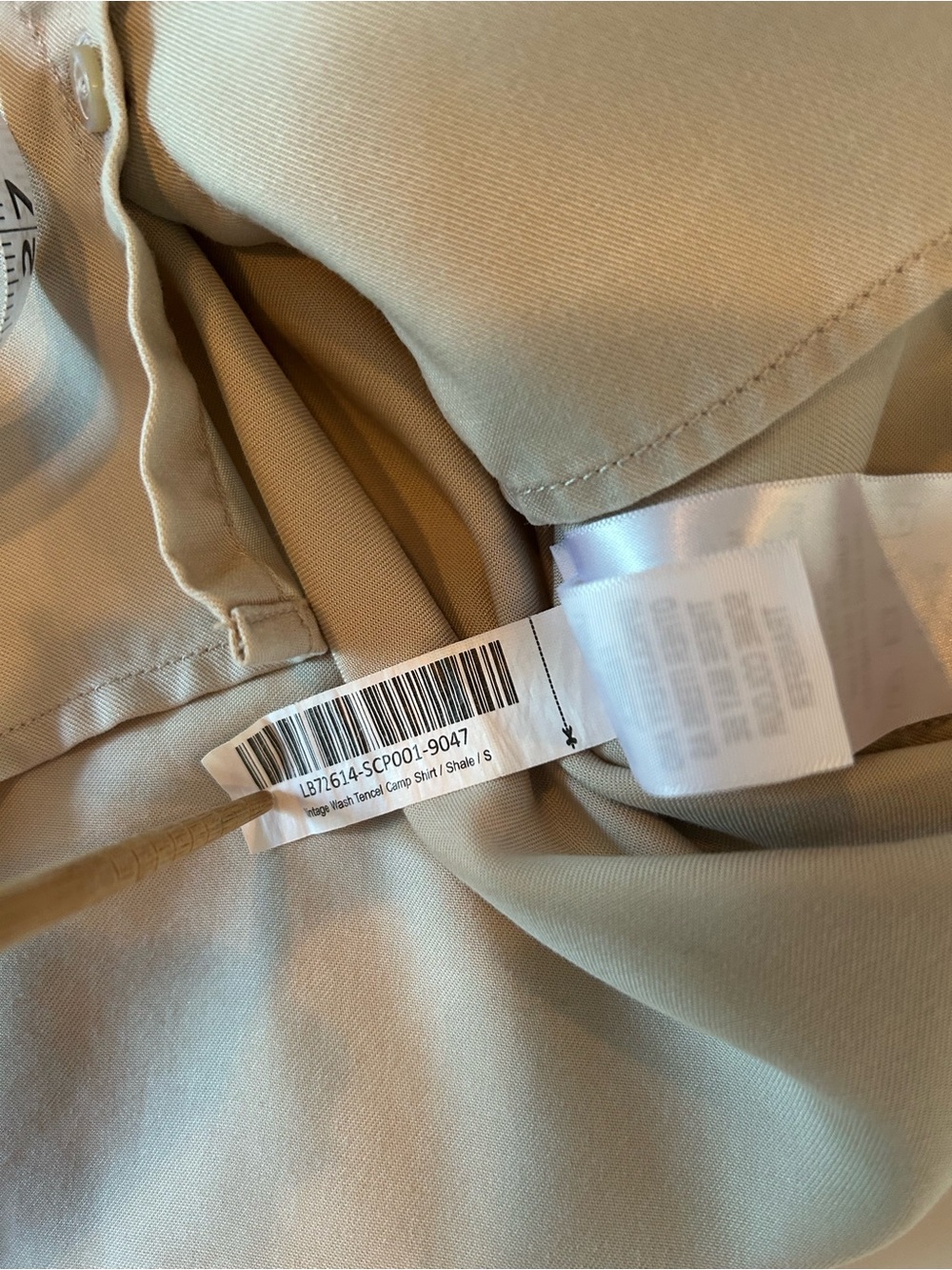 Two quince vintage wash tencel camp shirts